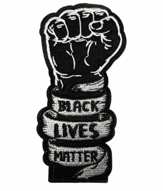 Black Lives Matter embroidered patch