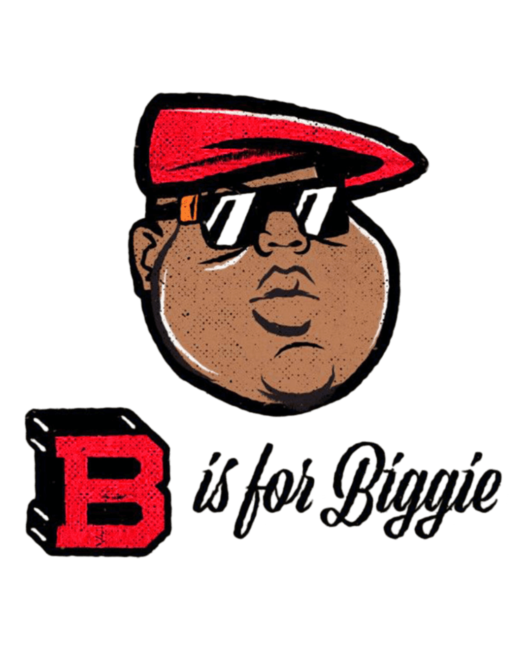 Biggie design 5 Hip Hop DTF Transfers