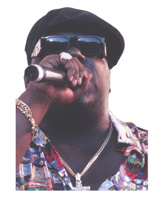 Biggie design 2 Hip Hop DTF Transfers