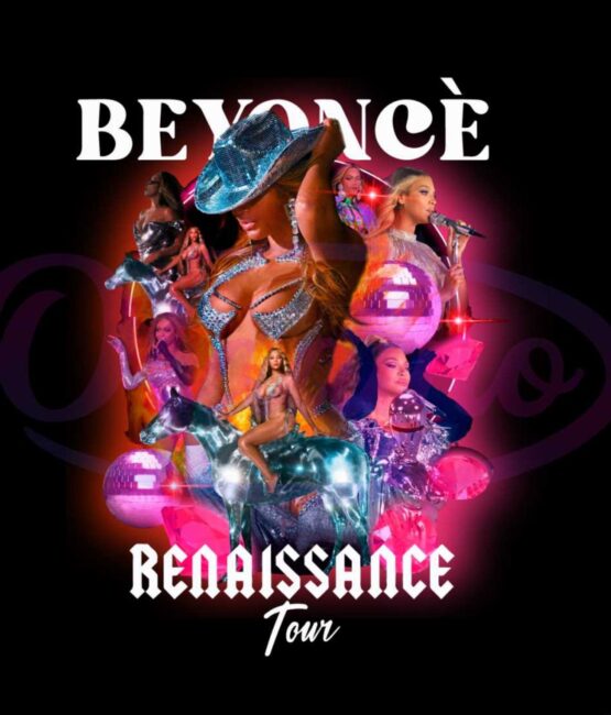 Beyoncé renaissance tour 4 heat transfers