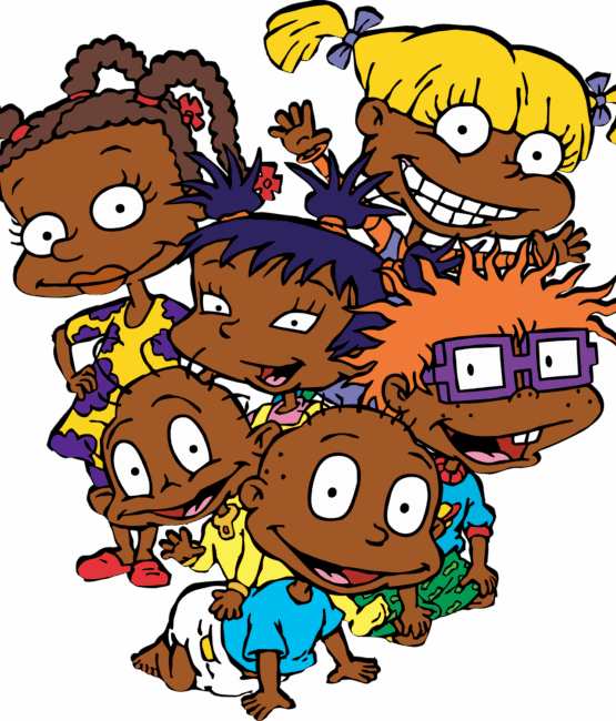 Rugrats melanin heat transfers
