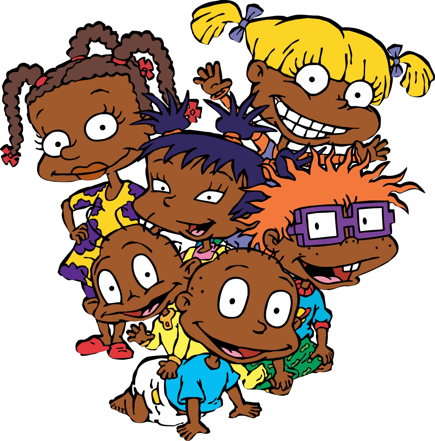 Rugrats melanin heat transfers