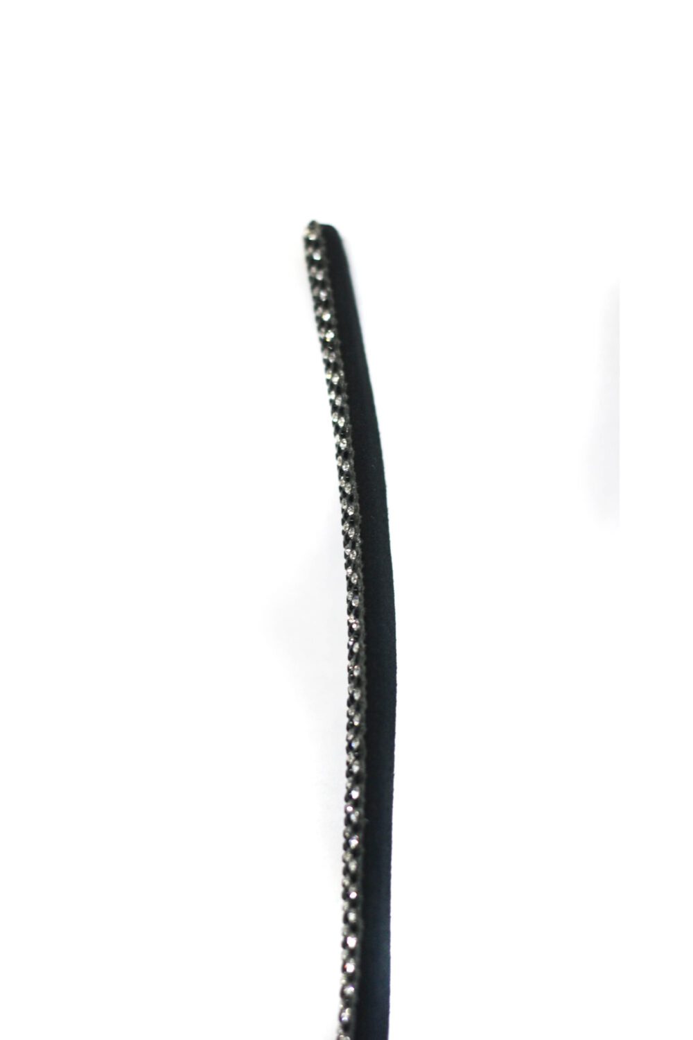 Black rhinestone trim - Image 2
