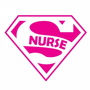 Nurse iron on heat transfers