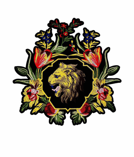 Flower Animal Embroidered patch