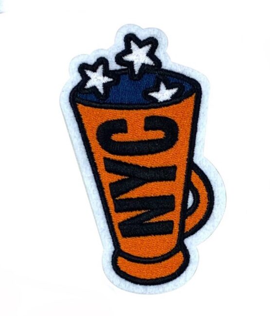 NYC iron on embroidery patches