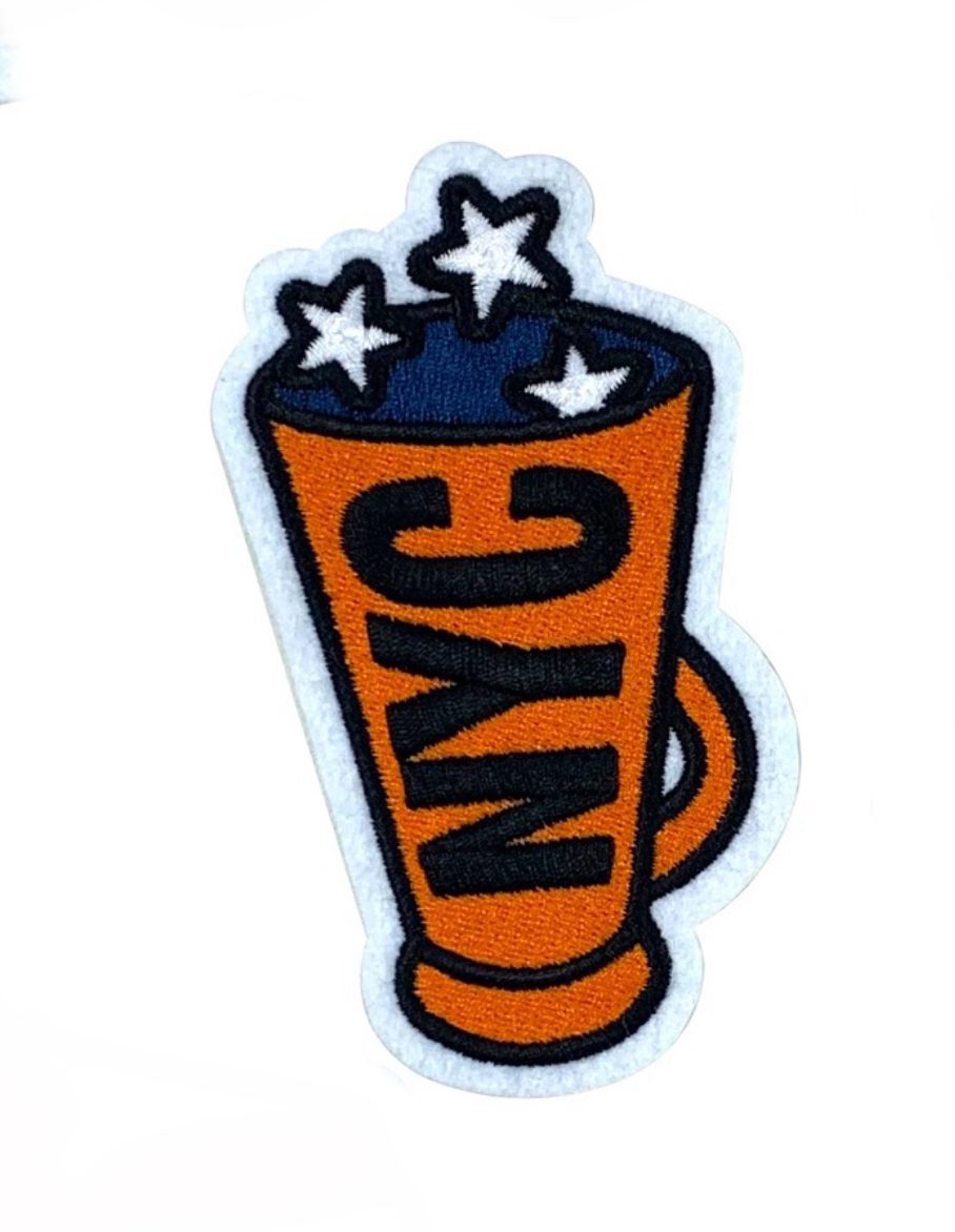 NYC iron on embroidery patches