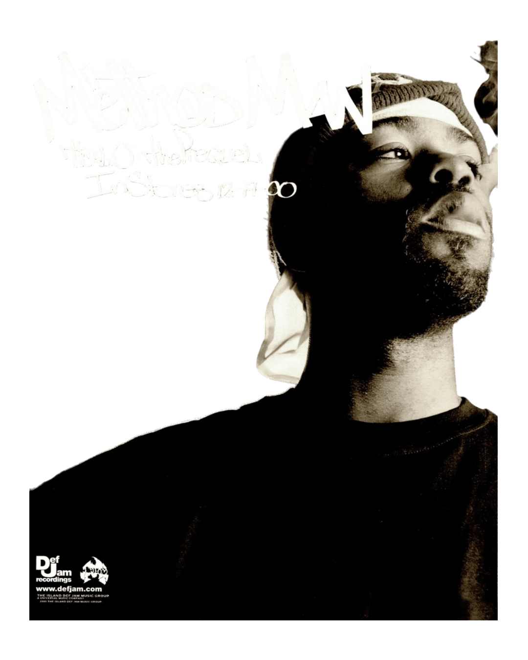Method Man Rare hip hop heat transfers