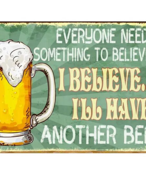 Another beer retro heat transfers
