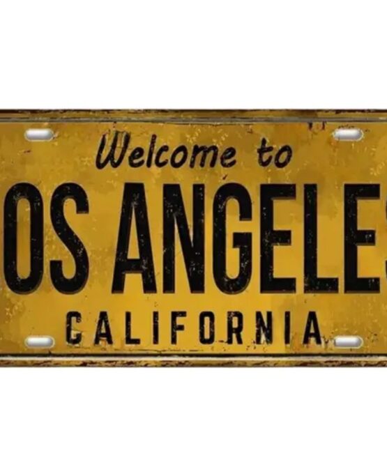 Los Angeles retro heat transfers
