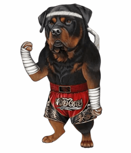 Dog fighter iron on Heat transfers