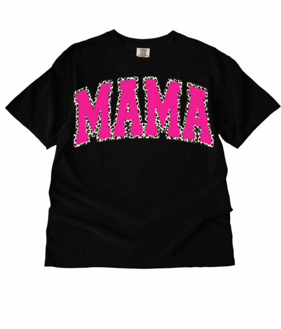 Cheetah Mama heat transfers dtf