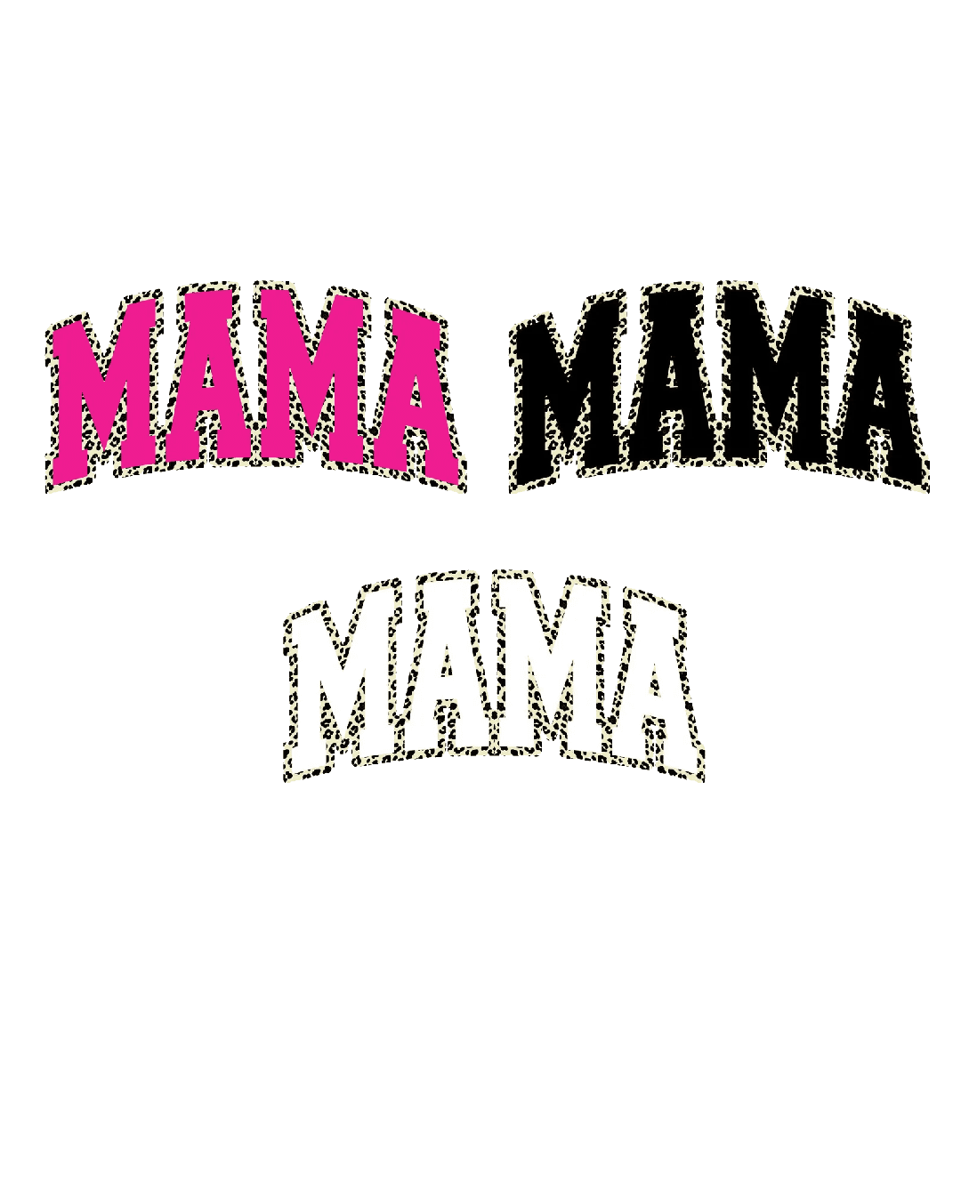 Cheetah Mama heat transfers dtf - Image 2
