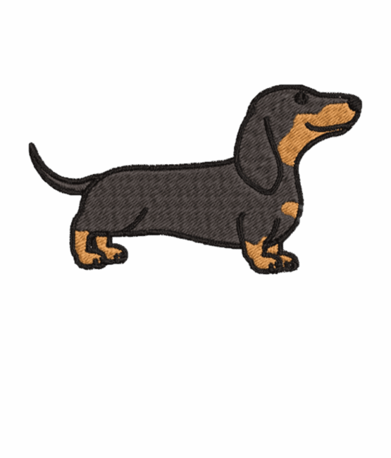 Dog Dachshund patches
