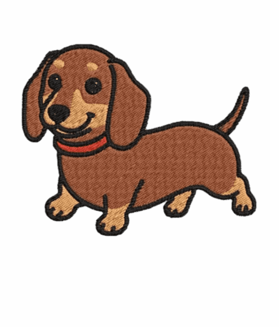 Dog Dachshund patches