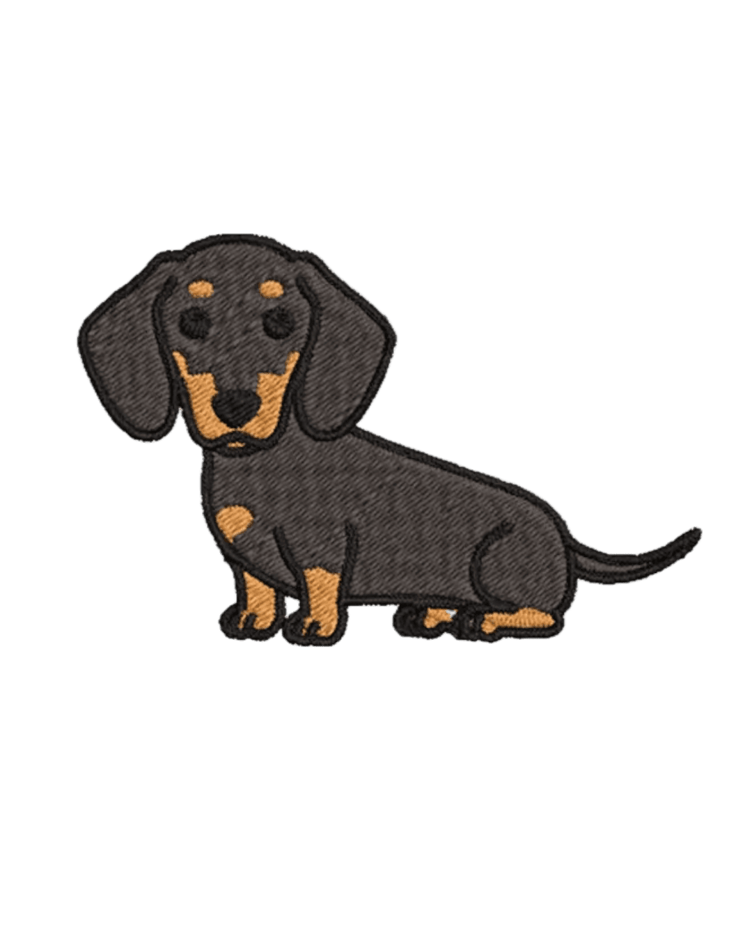 Dog Dachshund patches