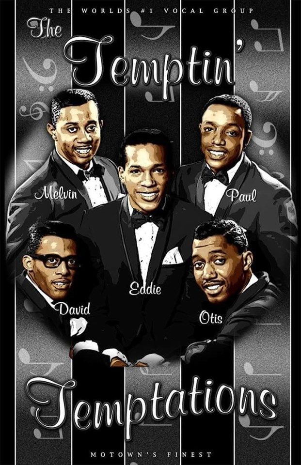 The Temptations poster Vintage heat transfers
