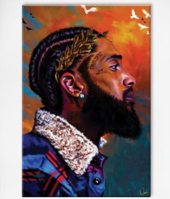 Nipsey iron on heat transfers