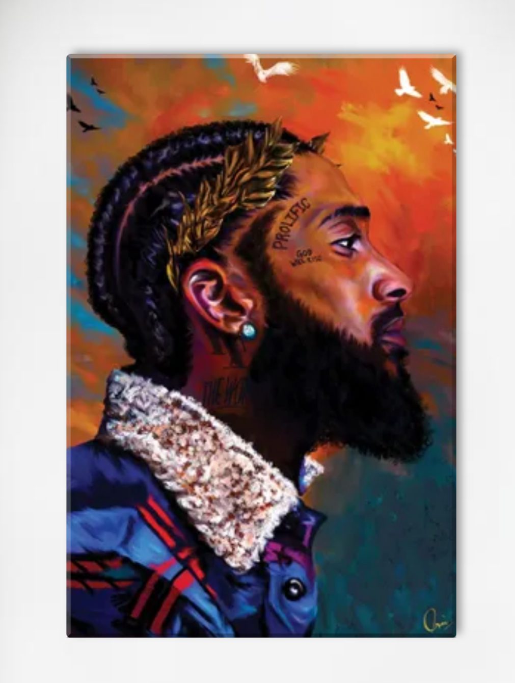 Nipsey iron on heat transfers