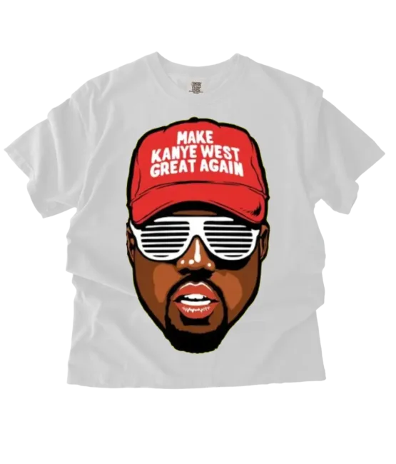 Great again kanye West heat transfers