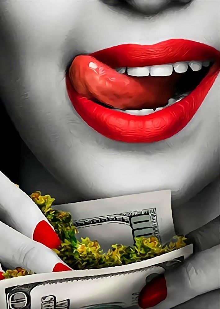 Red Lip iron on Heat transfers