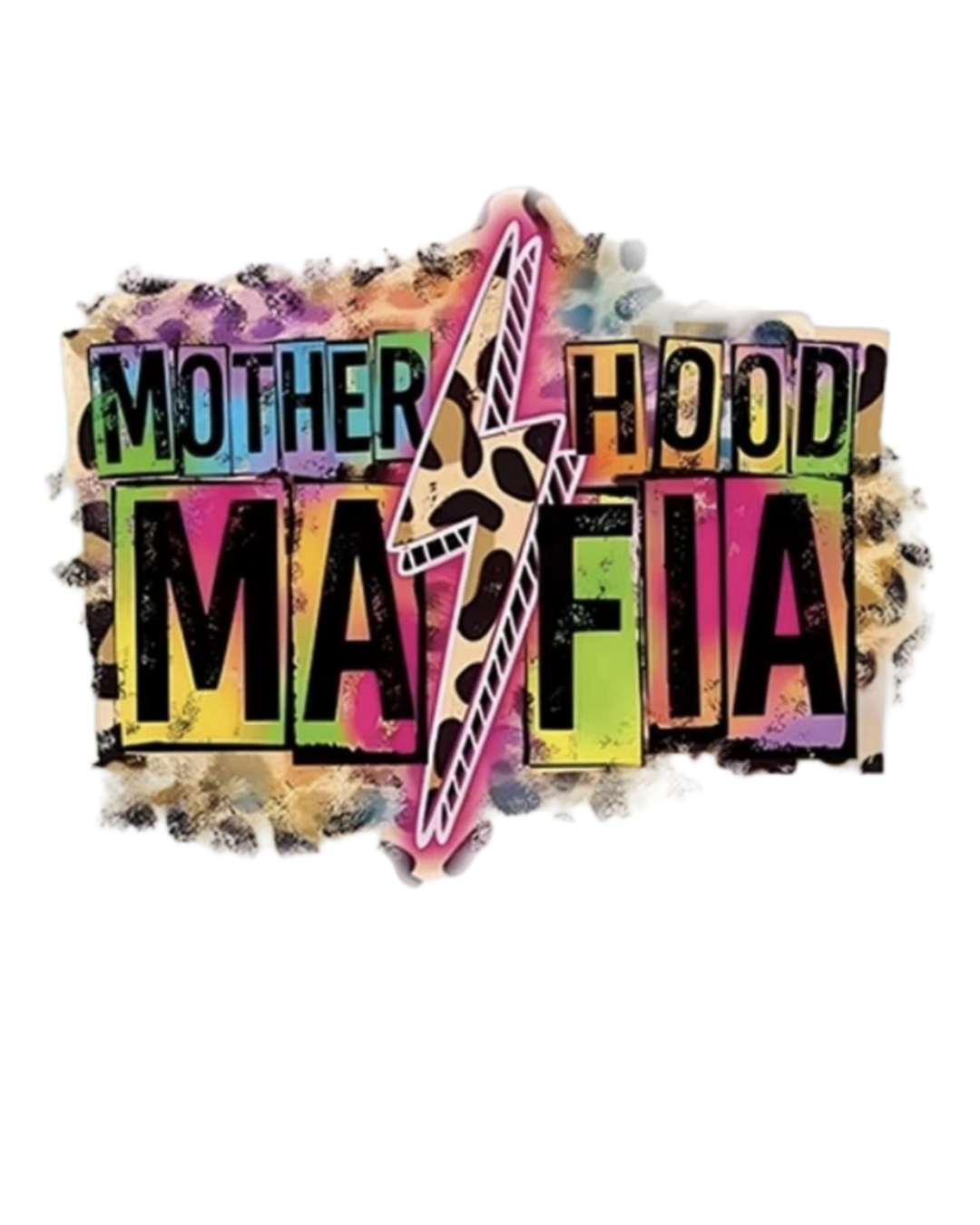 Motherhood mafia iron on heat transfers