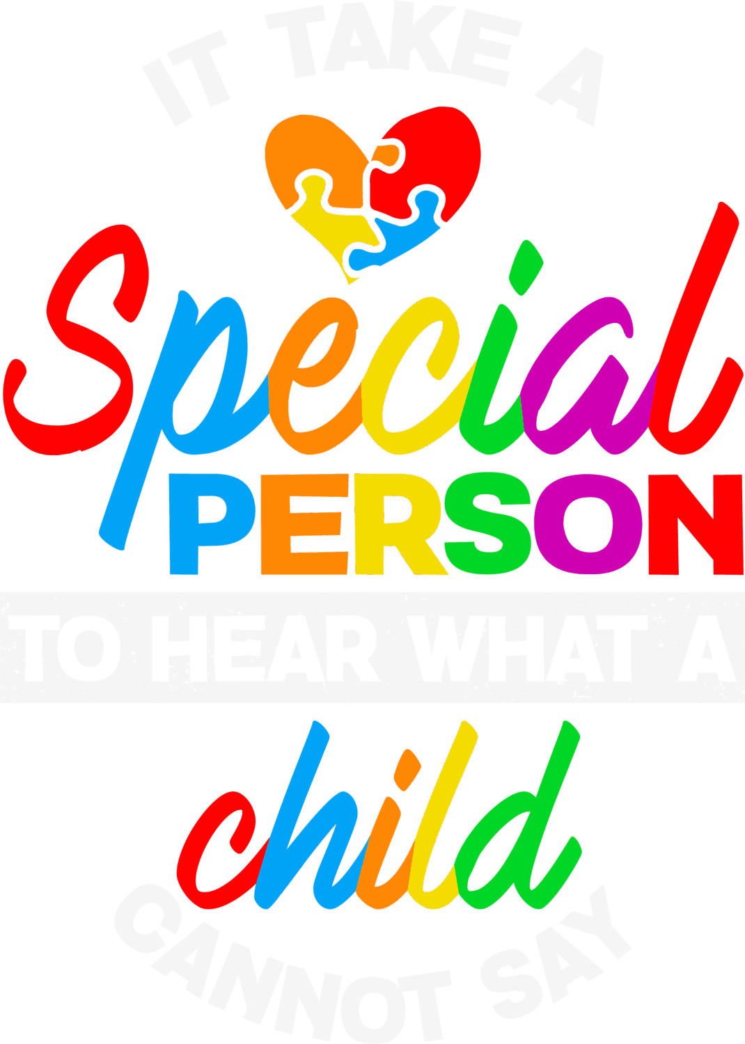 Autism Awareness DTF Transfers