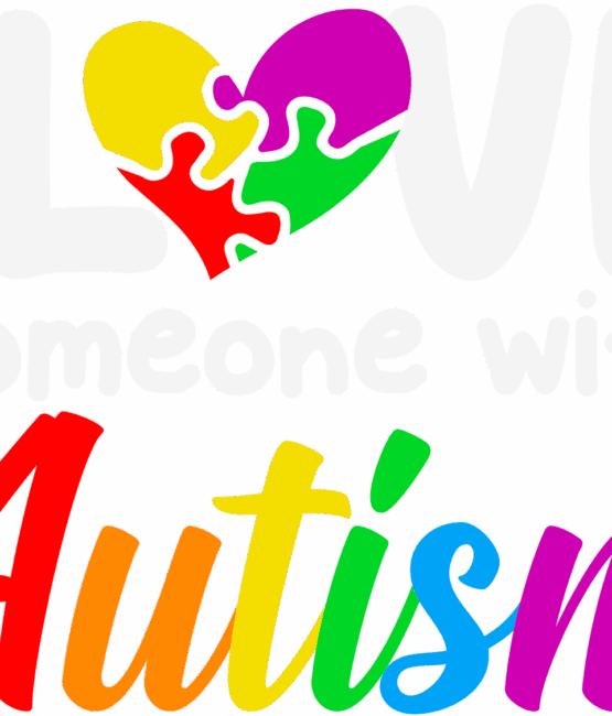 I love someone with Autism Awareness DTF Transfers