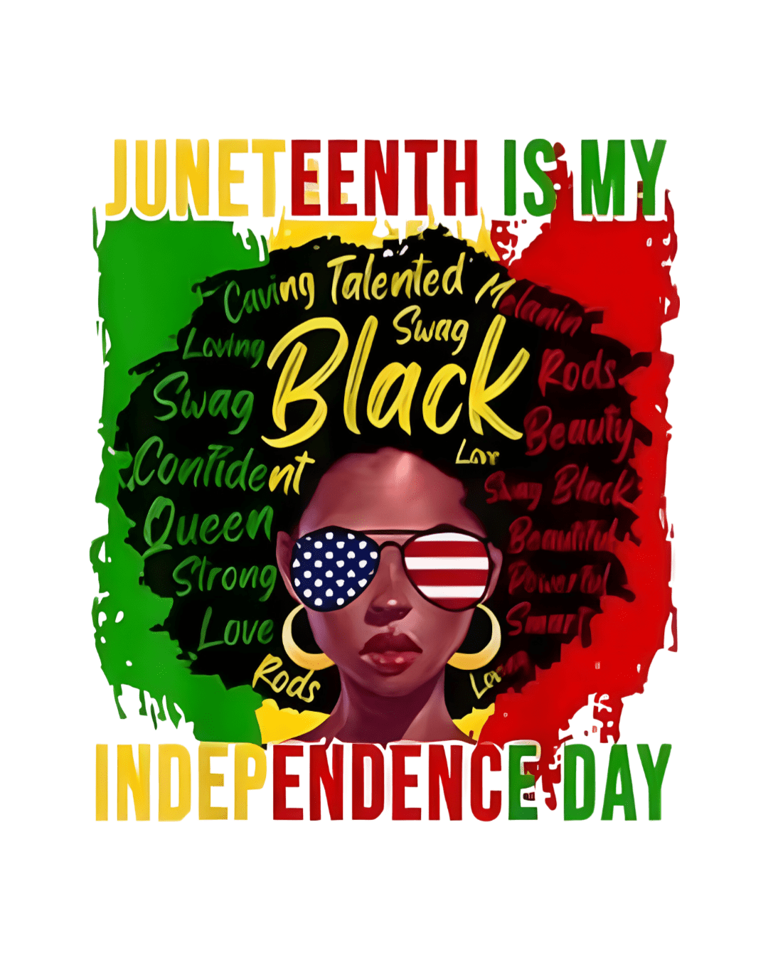 Independence day Juneteenth heat transfers
