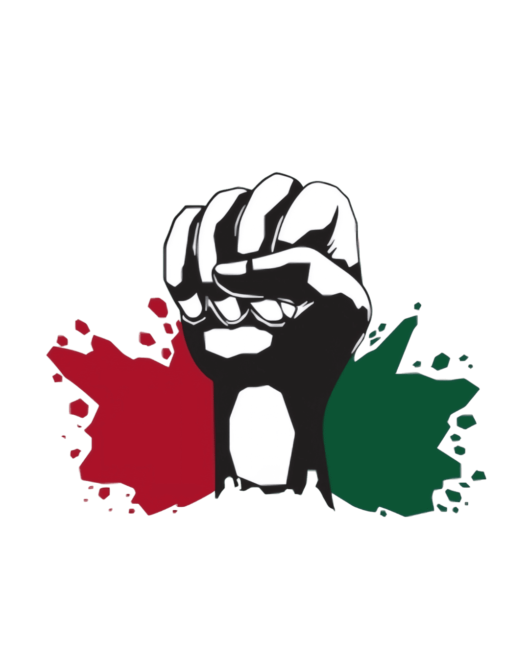 Black power Juneteenth heat transfers