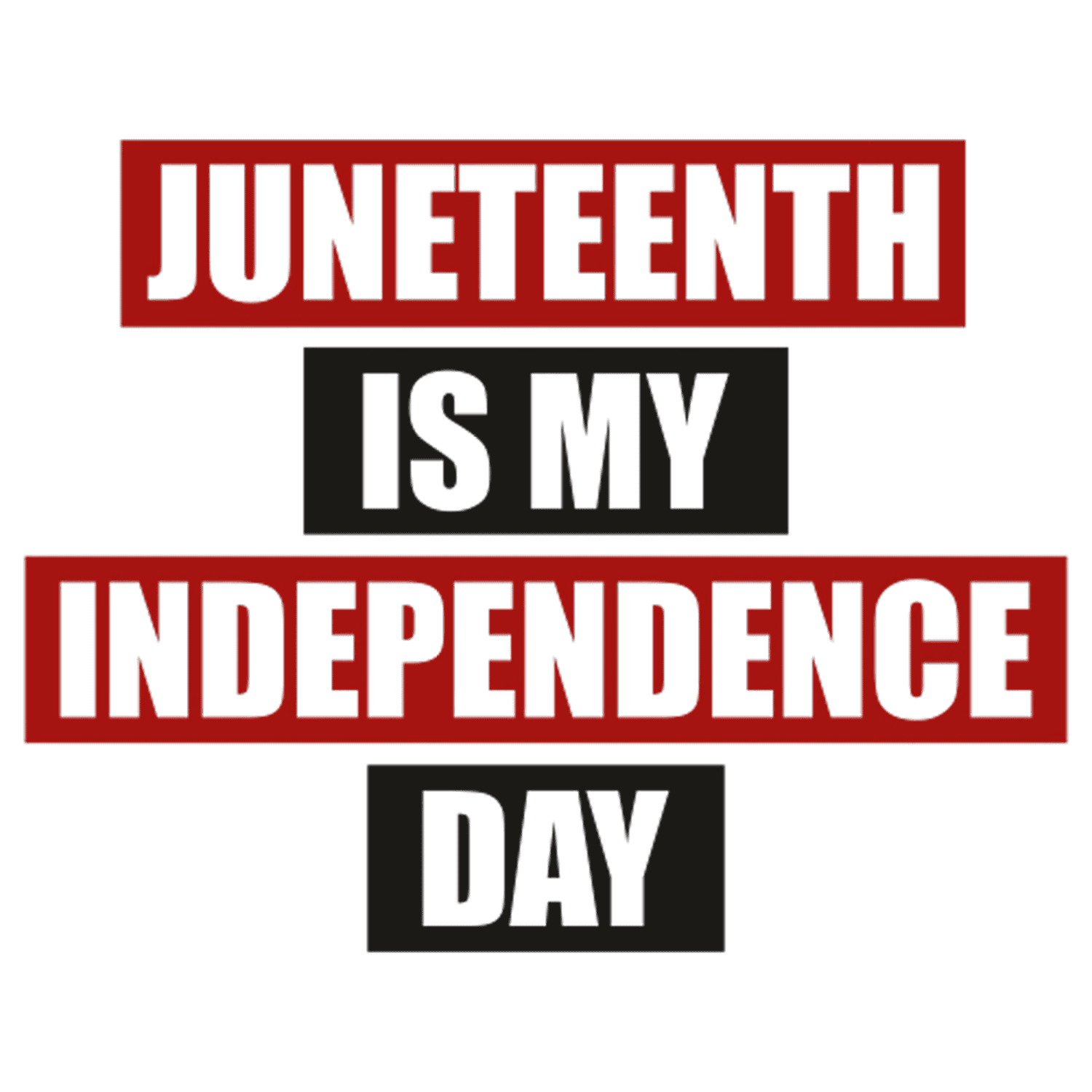 Juneteenth heat transfers
