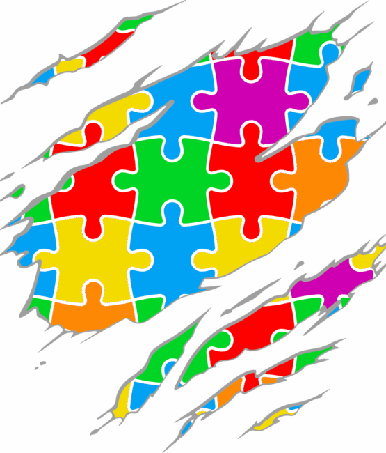 Autism Awareness DTF Transfers