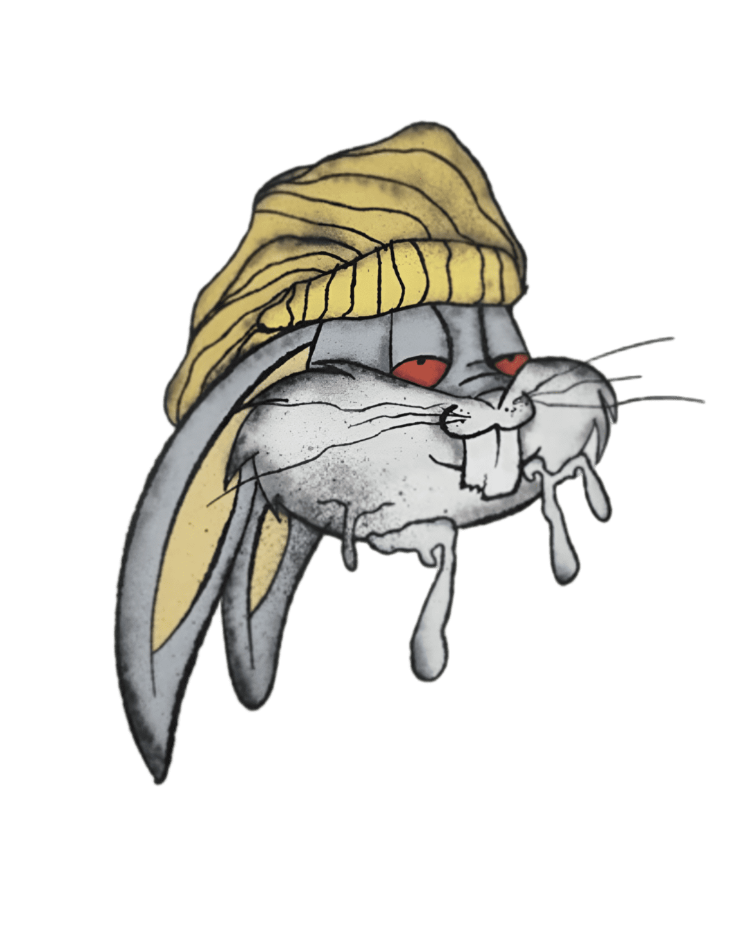 Bunny Cartoon iron on heat transfer