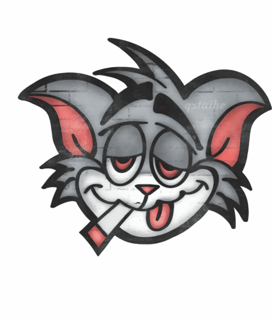 Jerry Cartoon iron on heat transfer