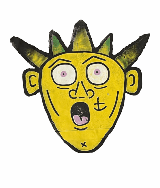 Cartoon iron on heat transfer