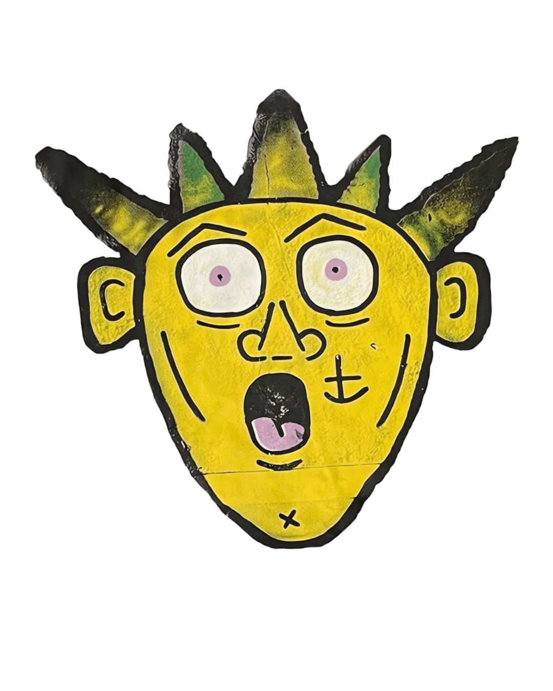 Cartoon iron on heat transfer