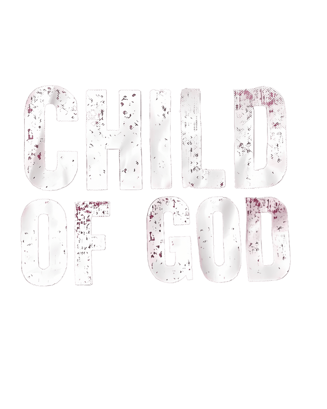 Child of god Christian heat transfers