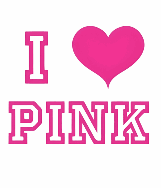 Pink iron on heat transfer