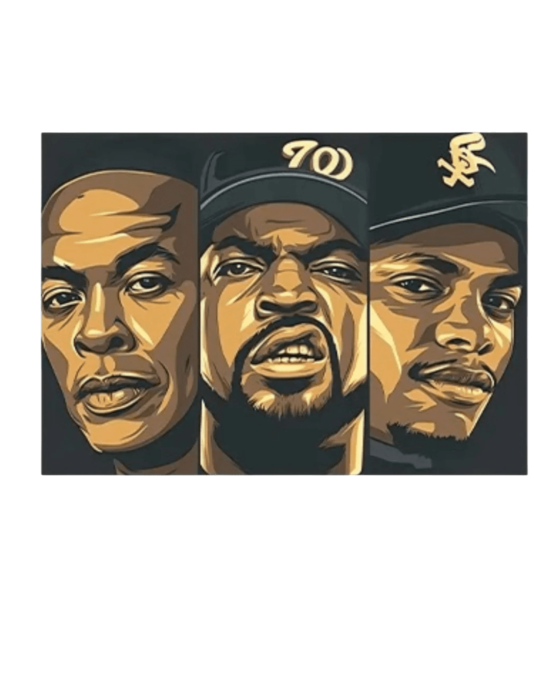 Hip hop greats 5 Hip Hop DTF Transfers