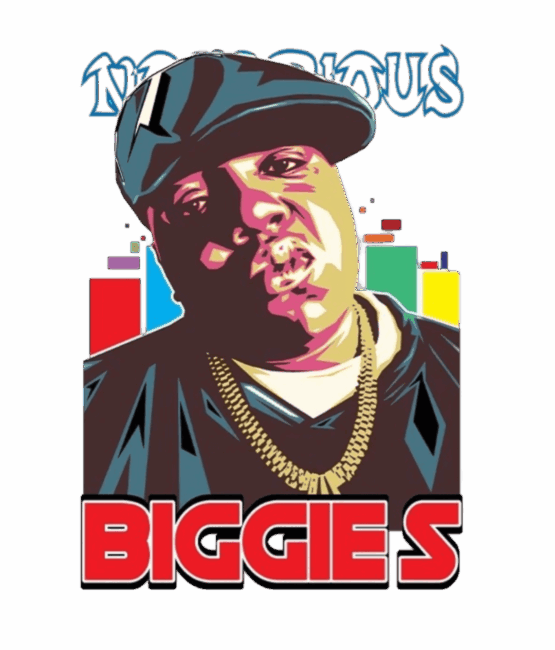 Biggie 7 Hip Hop DTF Transfers