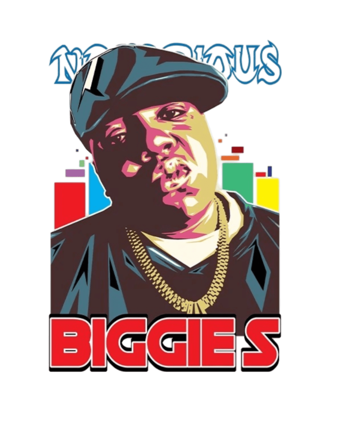 Biggie 7 Hip Hop DTF Transfers