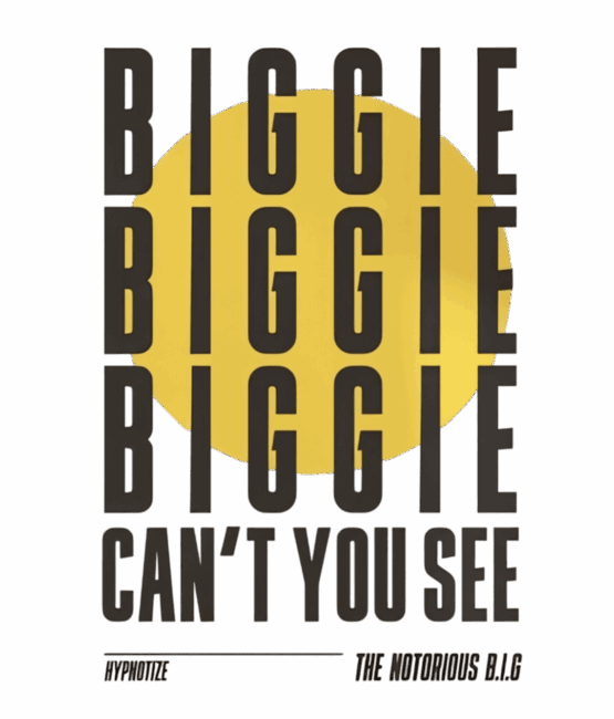 Biggie 16 Hip Hop DTF Transfers