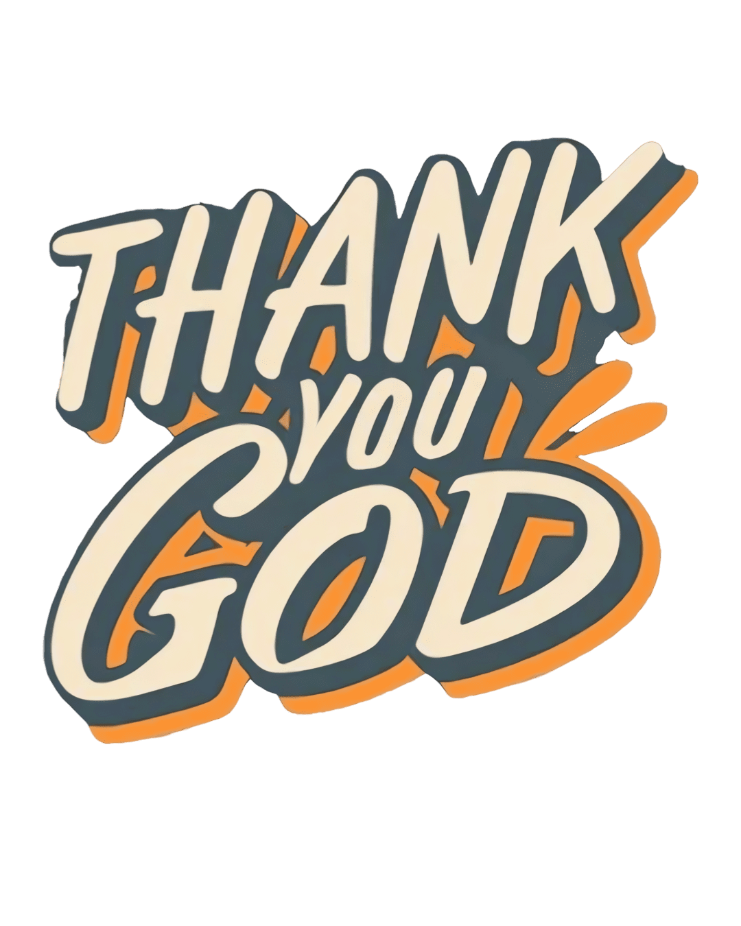 Thank you god Christian heat transfers