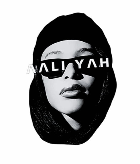 Aaliyah black Hip Hop heat transfers
