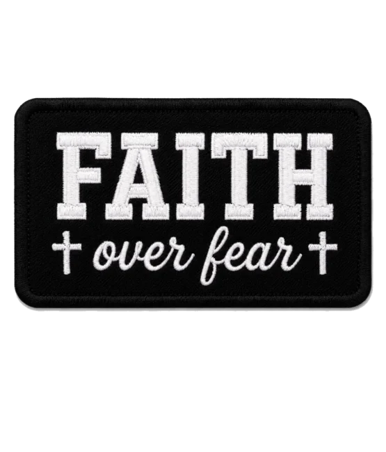 Faith Iron on Christian faith patches