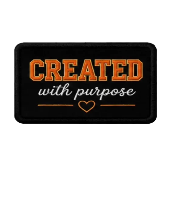 Created Iron on Christian faith patches