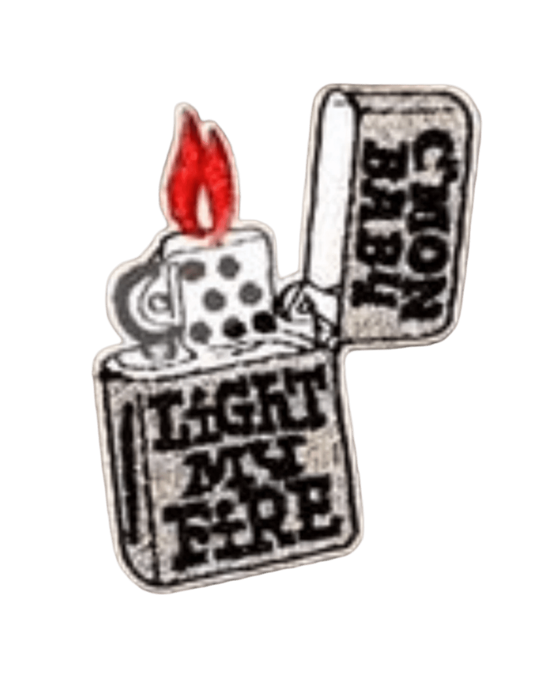 Light my fire iron on patch