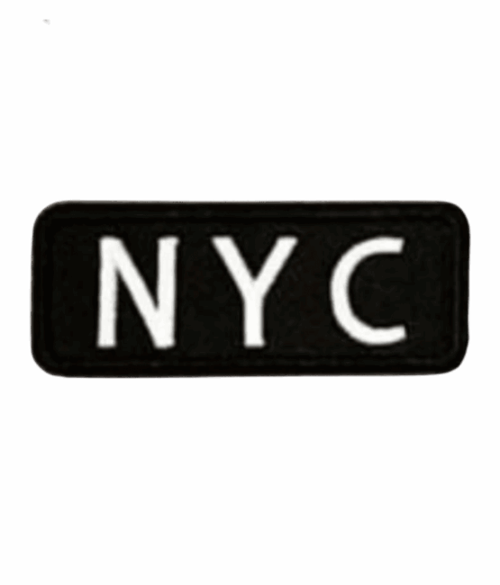 NYC iron on patch