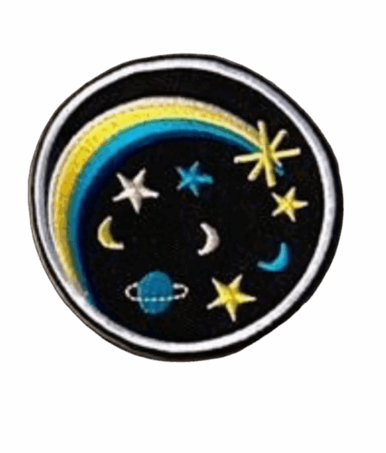 Stars iron on patch