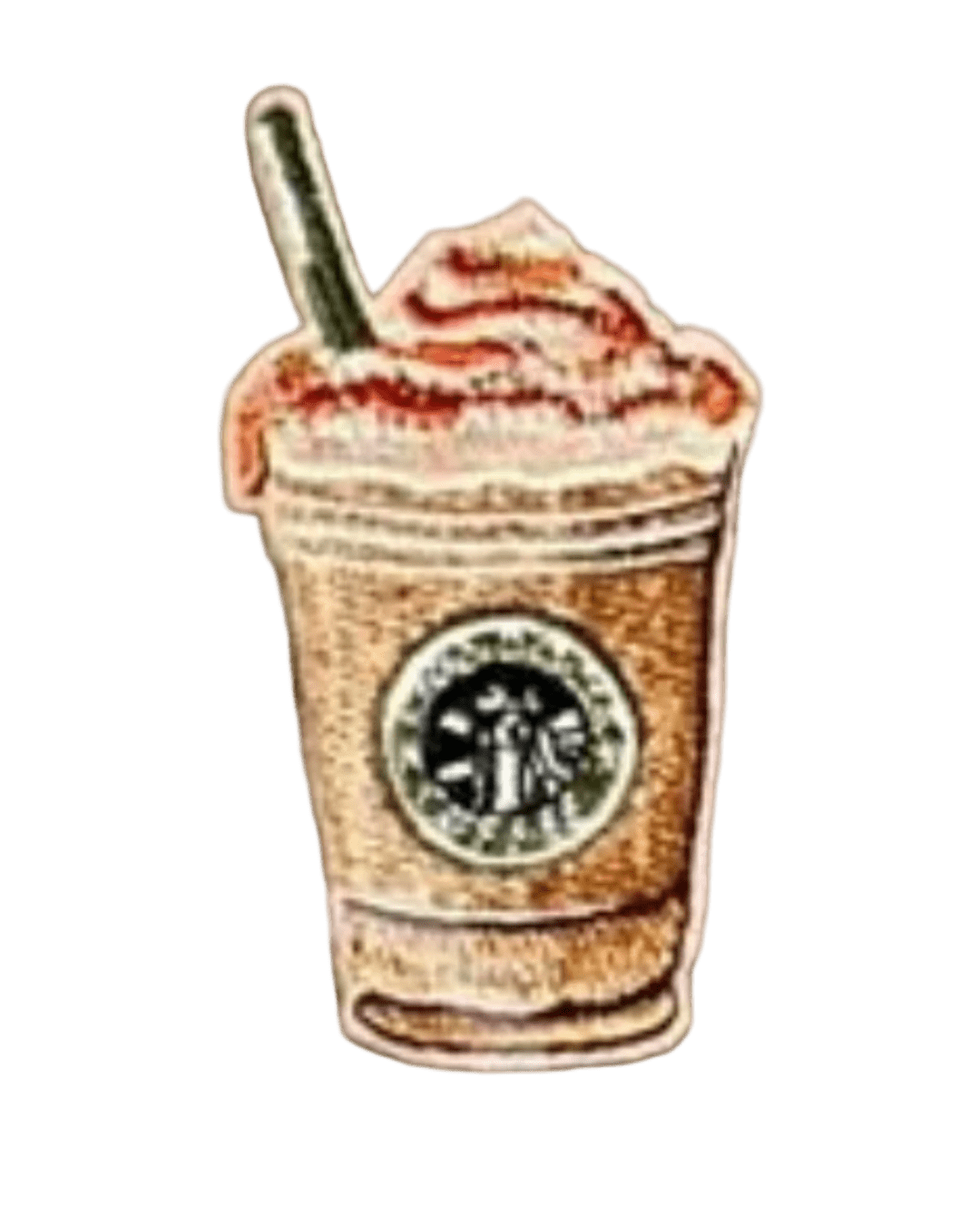 Starbucks iron on patch